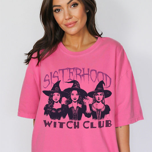 Sisterhood Witch Club Tee (Comfort Colors)