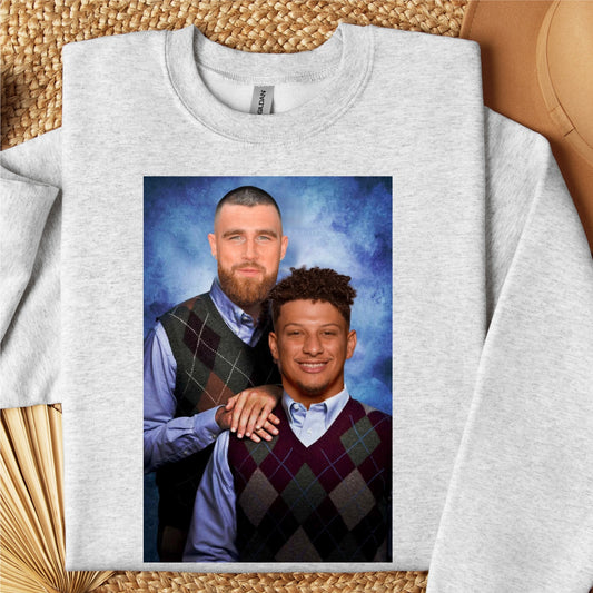 Kelce and Mahomes Step Brothers Crew