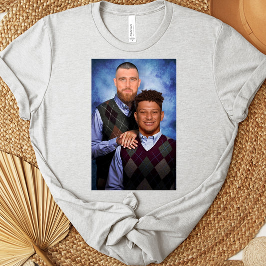 Kelce and Mahomes Step Brothers Tee