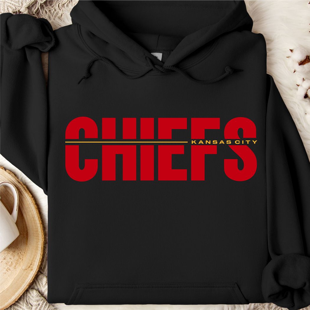 Kansas City Chiefs Split Design Hoodie