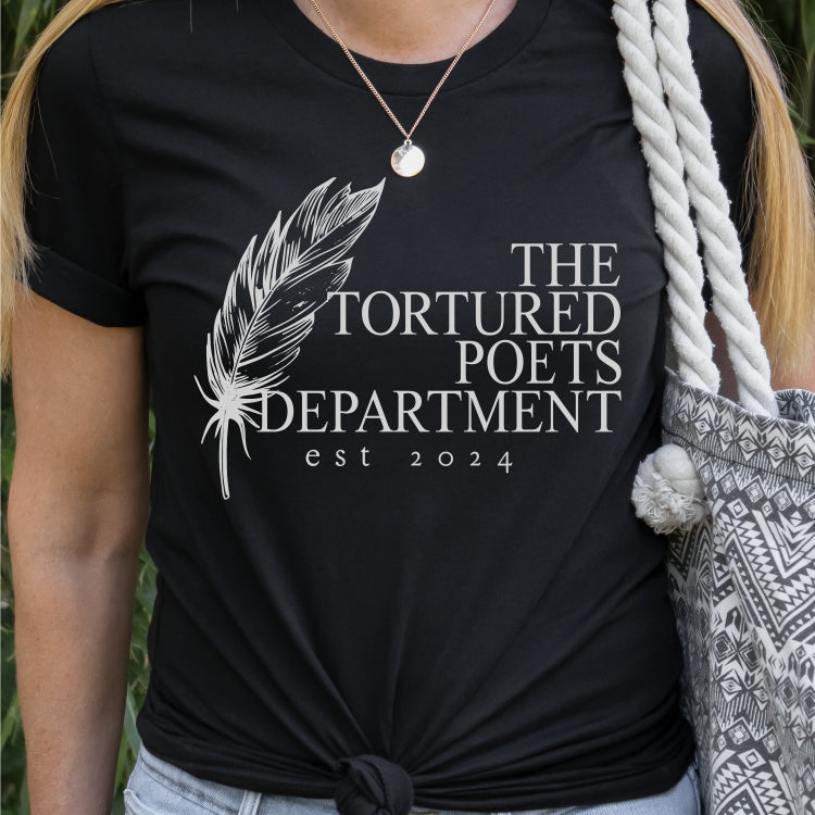 The Tortured Poets Department Feather Tee