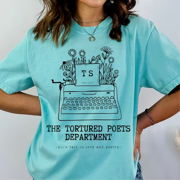 TTPD Typewriter Tee