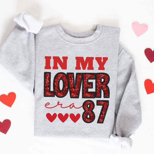 In My Lover Era 87 KC Chiefs Crewneck Sweatshirt