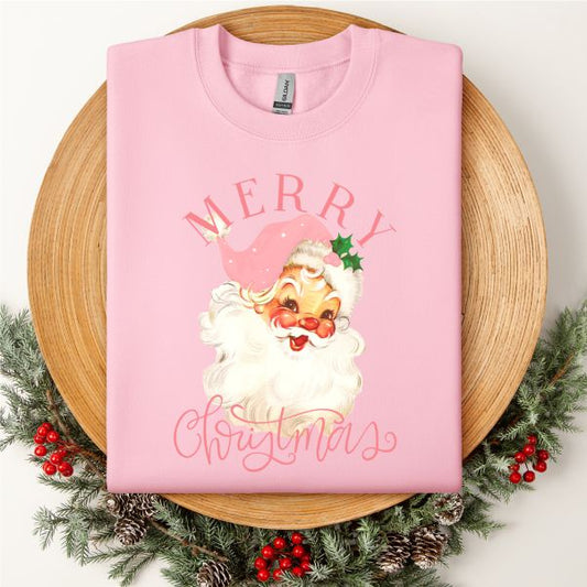 Vintage Christmas Santa Crewneck